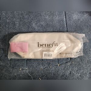 Benefit San Francisco Cream Vanity Bag - Benefit Brow Bag